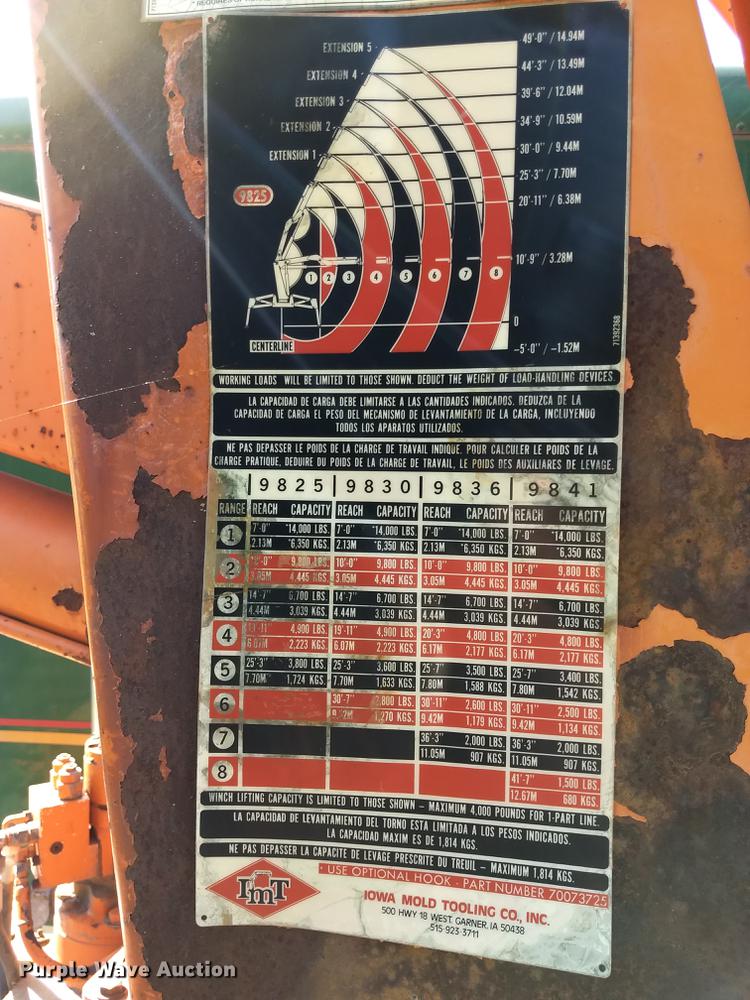 image for item ER9049 1994 Freightliner FLD120 crane truck