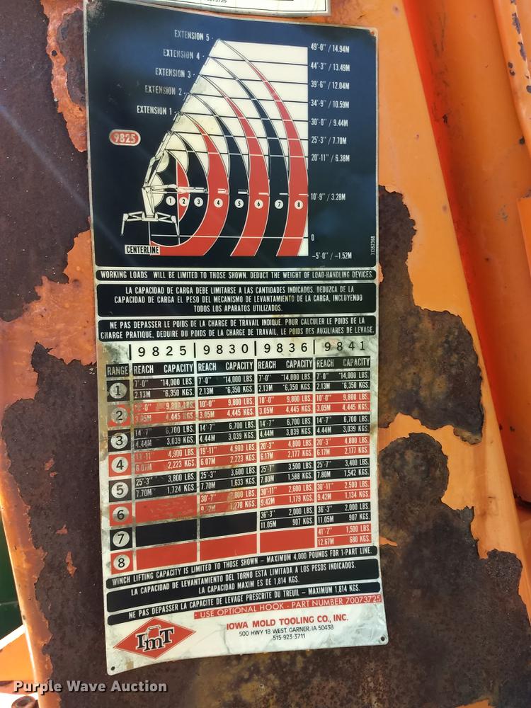 image for item ER9049 1994 Freightliner FLD120 crane truck