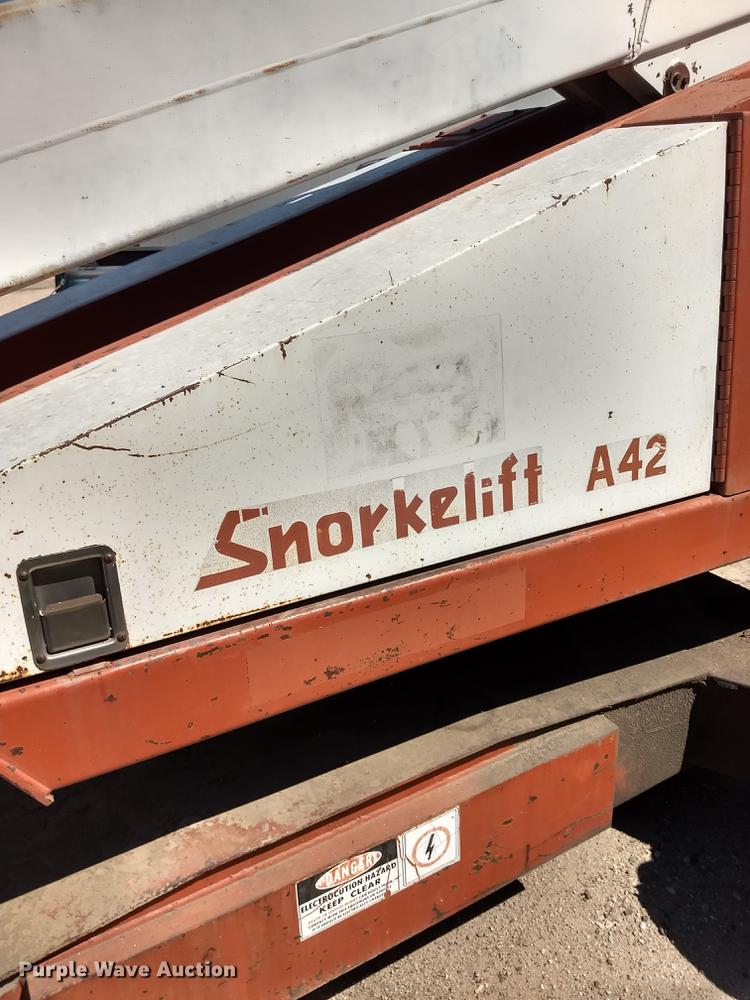 image for item ER9050 Snorkelift A42 boom lift