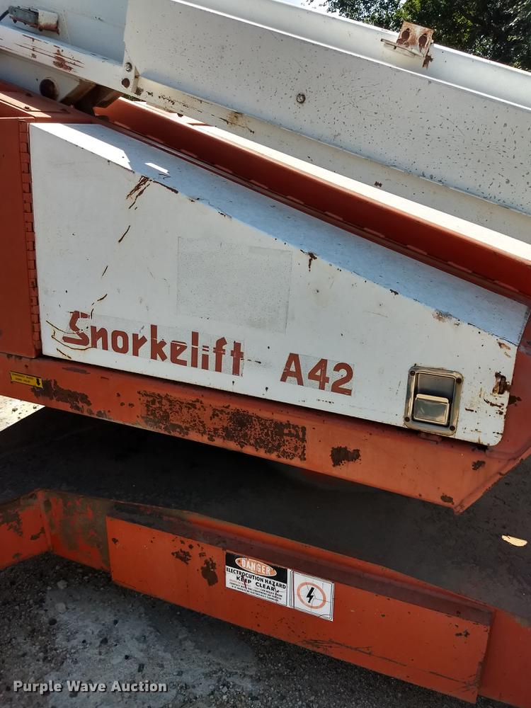 image for item ER9050 Snorkelift A42 boom lift