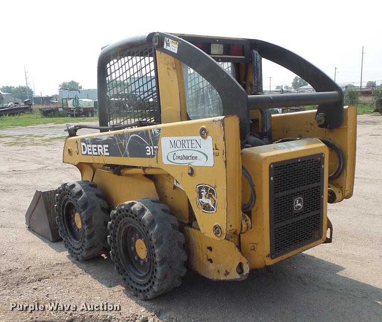 image for item EV9216 2008 John Deere 317 skid steer