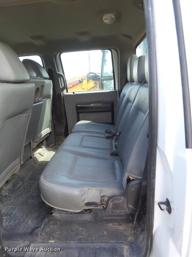 image for item FB9500 2012 Ford F550 Super Duty Crew Cab flatbed truck