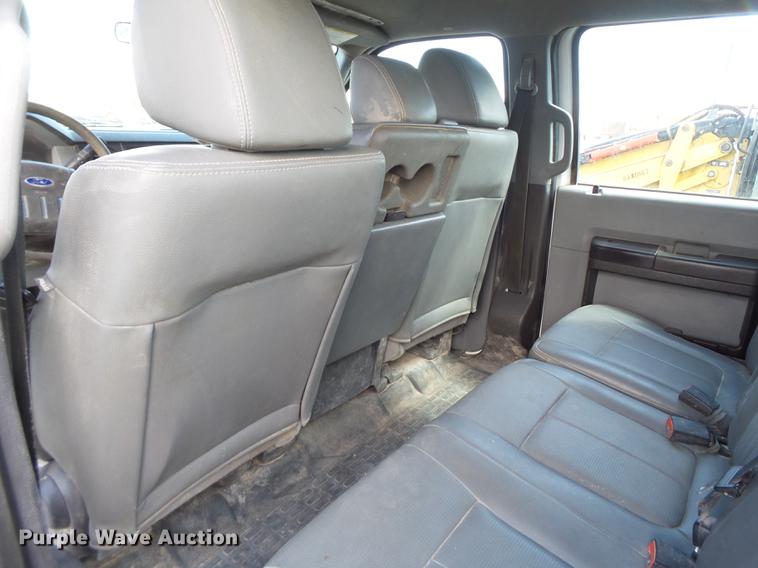 image for item FB9500 2012 Ford F550 Super Duty Crew Cab flatbed truck