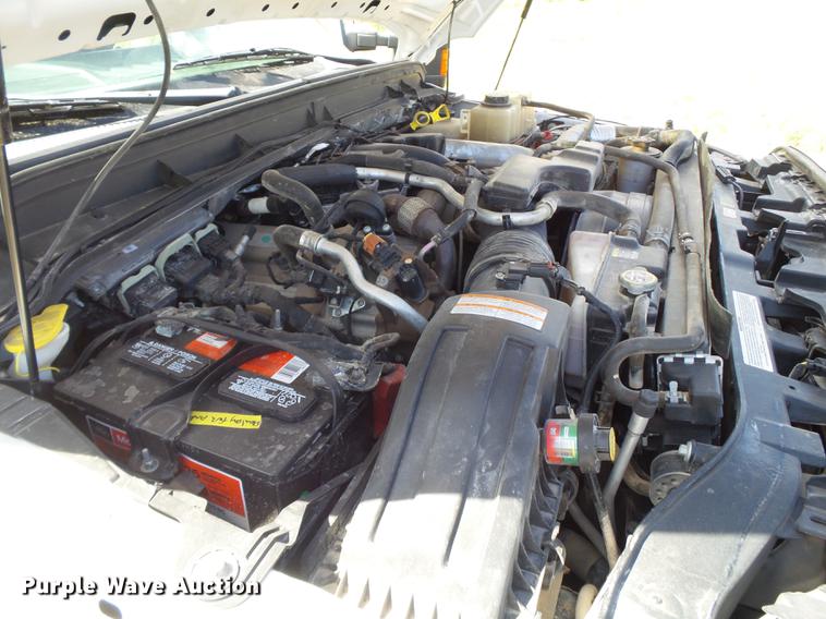 image for item FB9500 2012 Ford F550 Super Duty Crew Cab flatbed truck