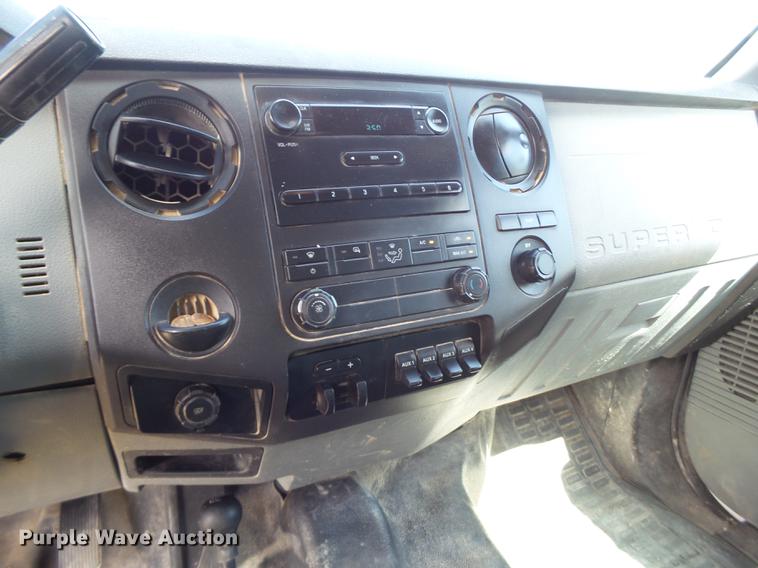 image for item FB9500 2012 Ford F550 Super Duty Crew Cab flatbed truck