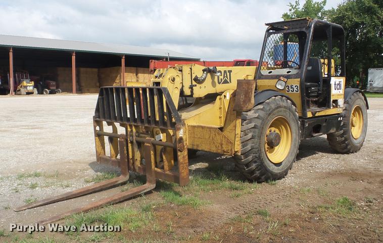 image for item K6261 1999 Caterpillar TH83 telehandler