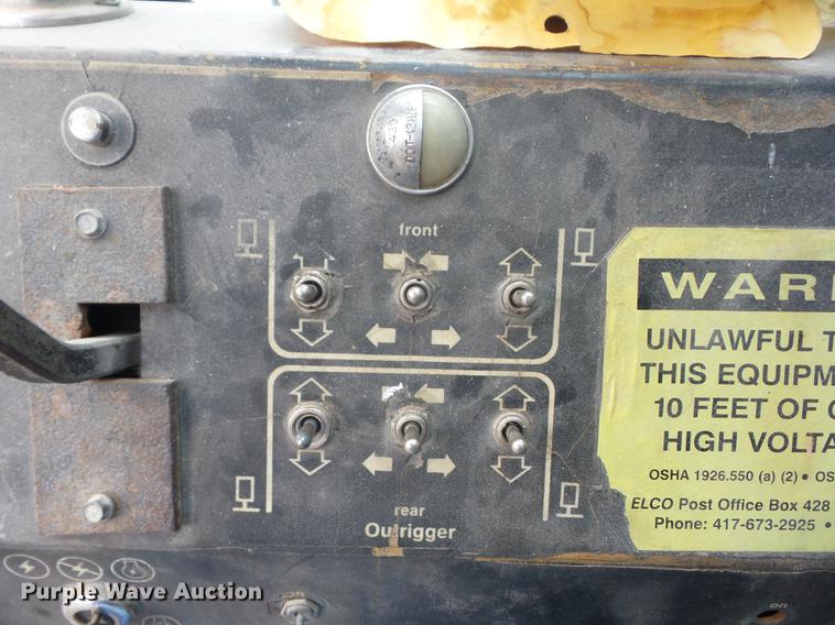 image for item K6262 1983 Koehring Bantam T888B crane