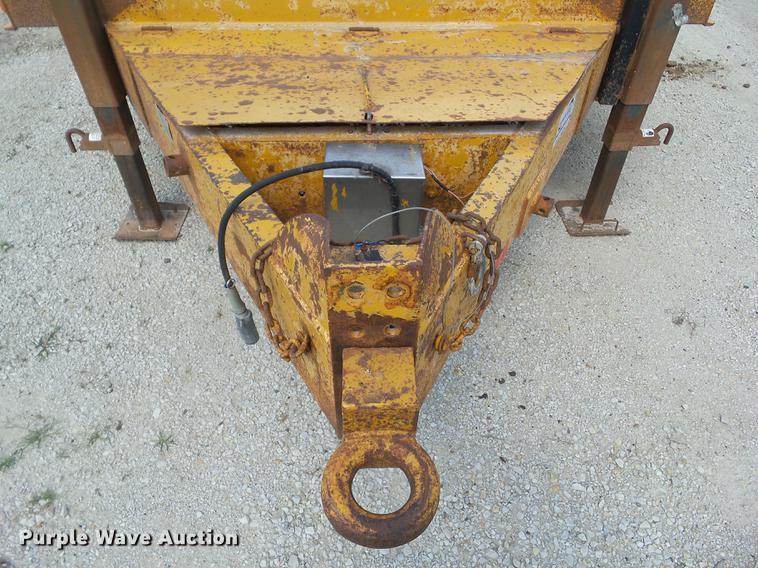 image for item L5691 1978 Belshe T4 equipment trailer