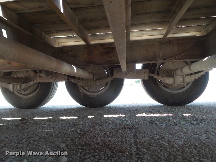 image for item L5691 1978 Belshe T4 equipment trailer