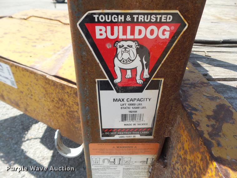 image for item L5691 1978 Belshe T4 equipment trailer