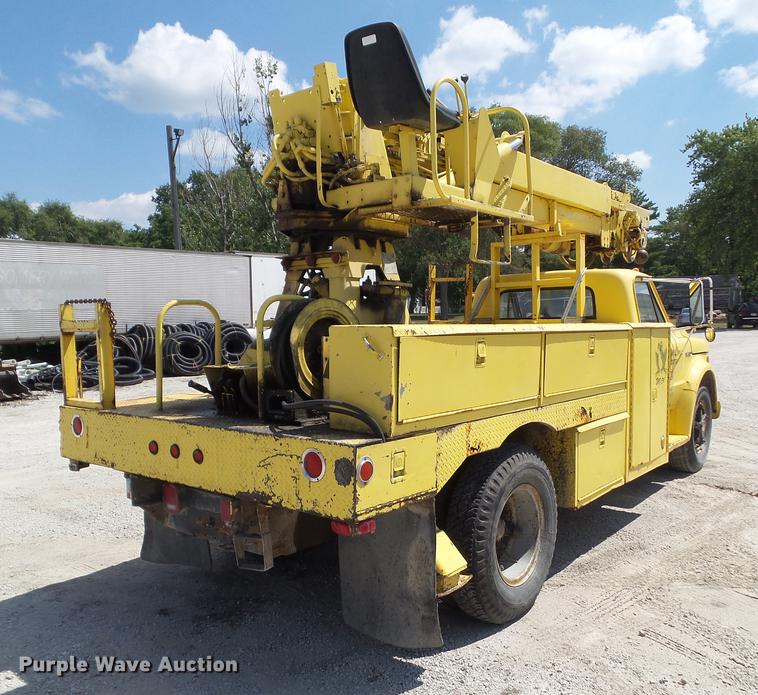 image for item L5692 1970 Chevrolet C60 drill rig truck