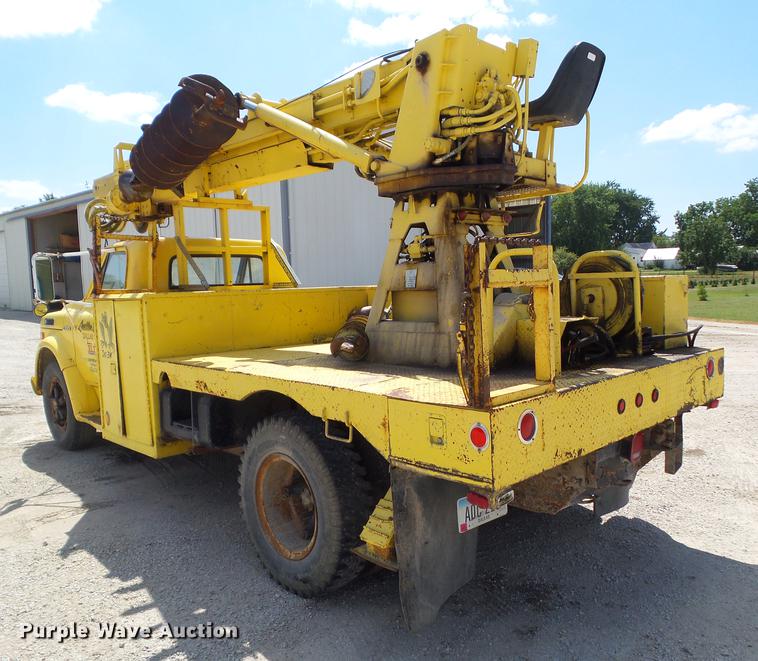 image for item L5692 1970 Chevrolet C60 drill rig truck