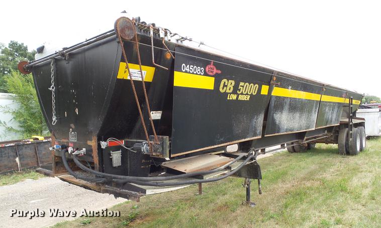 image for item L5694 2000 Flowboy live bottom trailer