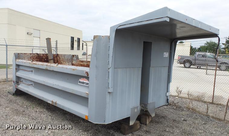 image for item DC1257 Henderson SDX15X36 steel dump bed