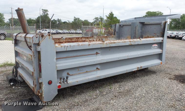 image for item DC1257 Henderson SDX15X36 steel dump bed