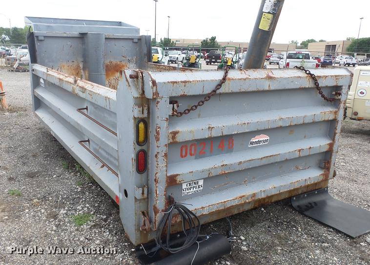 image for item DC1257 Henderson SDX15X36 steel dump bed