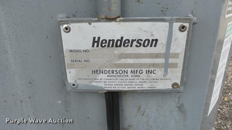 image for item DC1257 Henderson SDX15X36 steel dump bed
