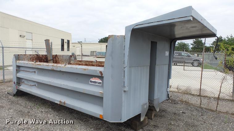 image for item DC1257 Henderson SDX15X36 steel dump bed
