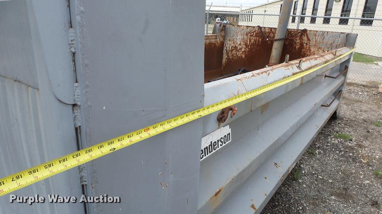 image for item DC1257 Henderson SDX15X36 steel dump bed