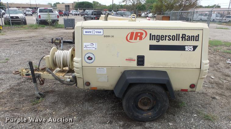 image for item DC1258 2004 Ingersoll Rand P185WIP compressor
