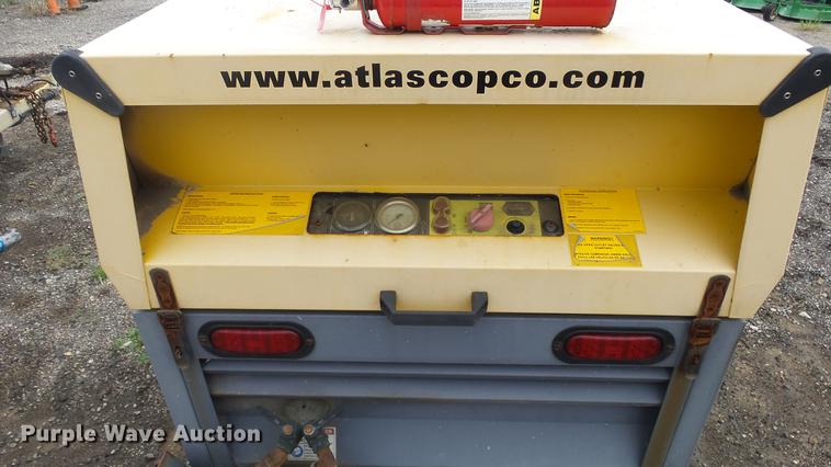 image for item DC1259 2007 Atlas Copco XAS185JD7 compressor