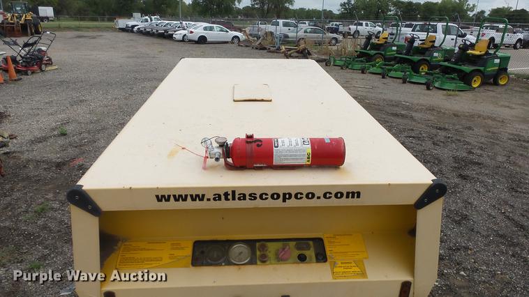 image for item DC1259 2007 Atlas Copco XAS185JD7 compressor