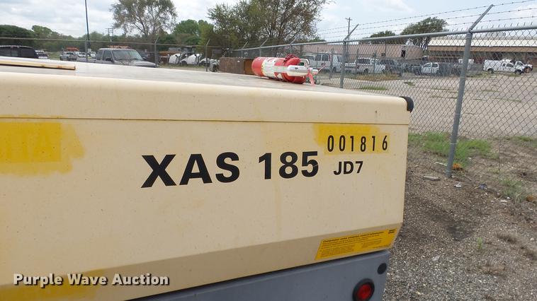 image for item DC1259 2007 Atlas Copco XAS185JD7 compressor