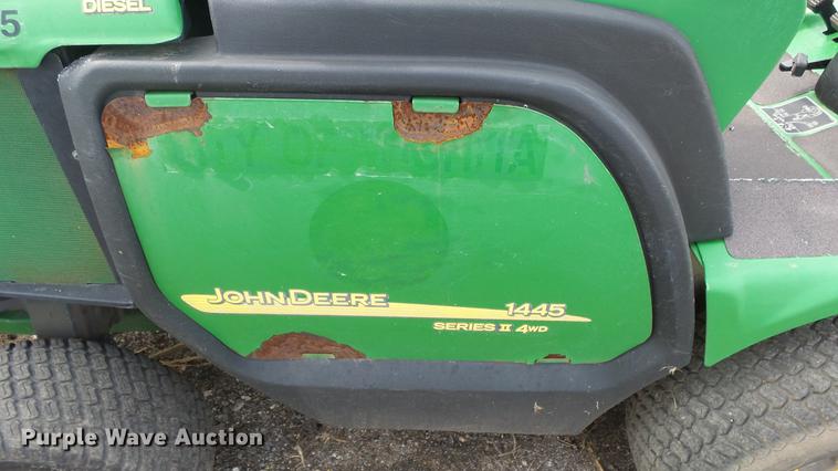 image for item DC1262 2008 John Deere F1445 lawn mower