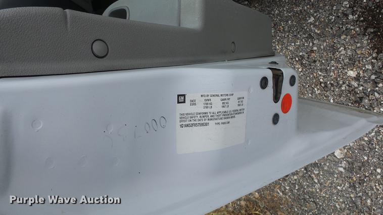 image for item DC1263 2005 Chevrolet Cobalt