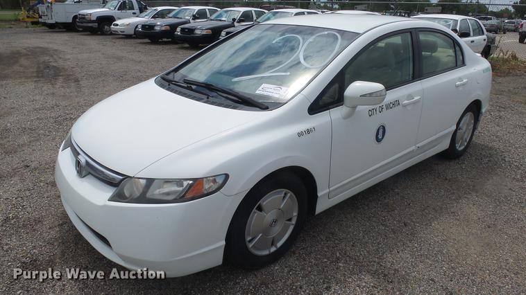 image for item DC1264 2008 Honda Civic Hybrid CVT AT-PZEV