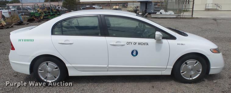 image for item DC1264 2008 Honda Civic Hybrid CVT AT-PZEV