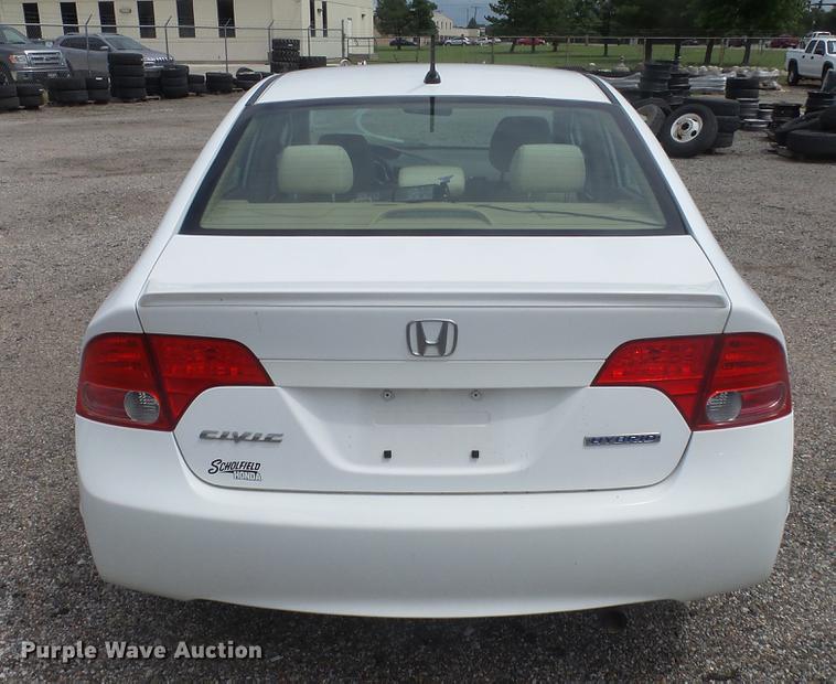 image for item DC1264 2008 Honda Civic Hybrid CVT AT-PZEV