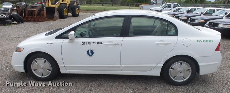 image for item DC1264 2008 Honda Civic Hybrid CVT AT-PZEV