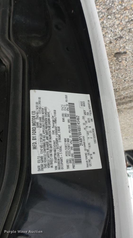 image for item DC1267 2011 Ford Crown Victoria Police Interceptor