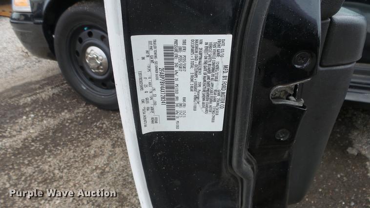 image for item DC1268 2010 Ford Crown Victoria Police Interceptor