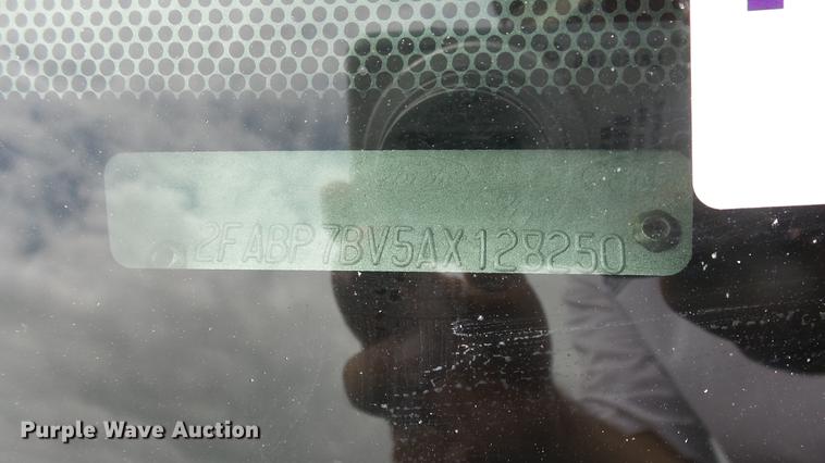 image for item DC1269 2010 Ford Crown Victoria Police Interceptor