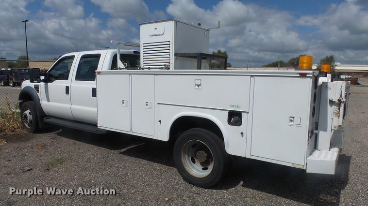image for item DC1272 2008 Ford F550 Super Duty XL Crew Cab utility truck