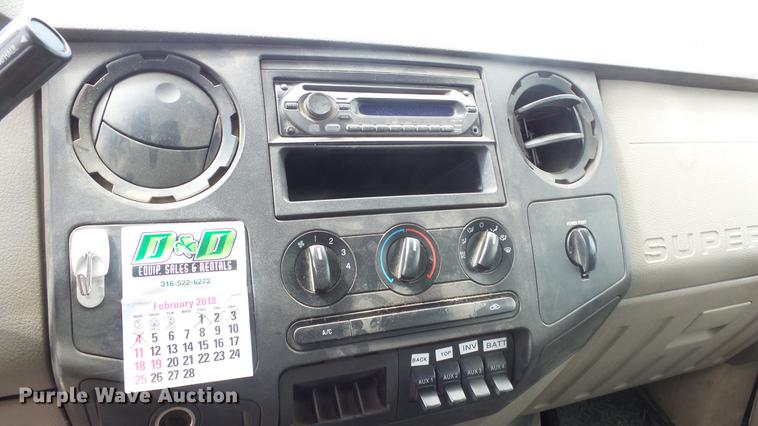 image for item DC1272 2008 Ford F550 Super Duty XL Crew Cab utility truck