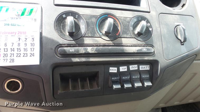 image for item DC1272 2008 Ford F550 Super Duty XL Crew Cab utility truck