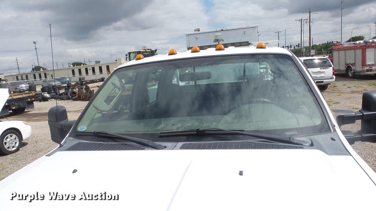 image for item DC1272 2008 Ford F550 Super Duty XL Crew Cab utility truck