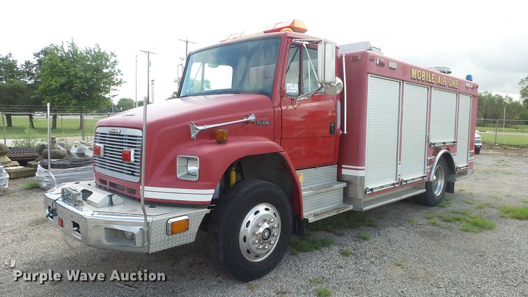 image for item DC1275 1998 Freightliner FL106 Business Class Mobile Air One emergency response truck