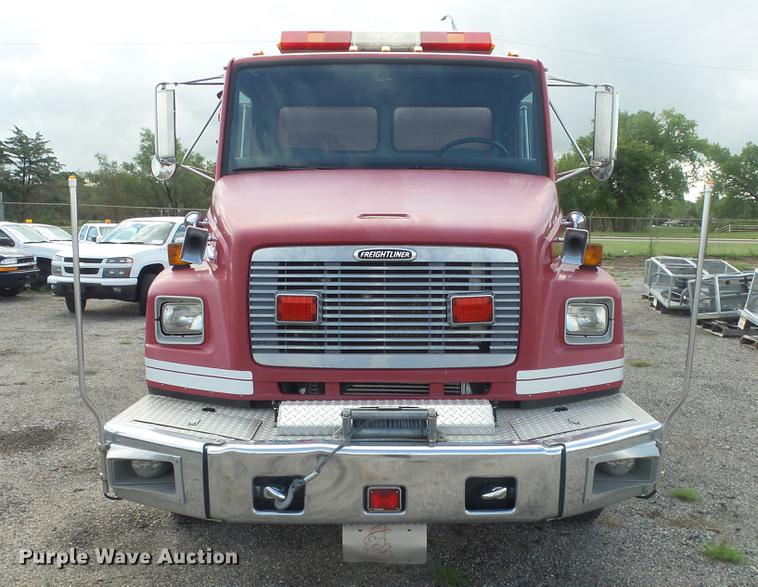 image for item DC1275 1998 Freightliner FL106 Business Class Mobile Air One emergency response truck