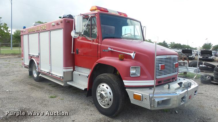 image for item DC1275 1998 Freightliner FL106 Business Class Mobile Air One emergency response truck