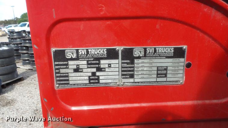 image for item DC1275 1998 Freightliner FL106 Business Class Mobile Air One emergency response truck