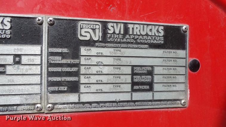 image for item DC1275 1998 Freightliner FL106 Business Class Mobile Air One emergency response truck