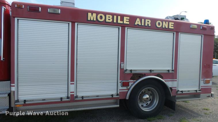 image for item DC1275 1998 Freightliner FL106 Business Class Mobile Air One emergency response truck