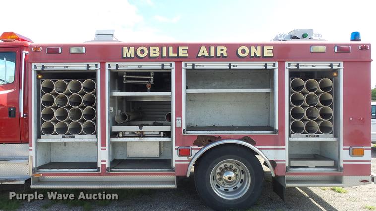 image for item DC1275 1998 Freightliner FL106 Business Class Mobile Air One emergency response truck
