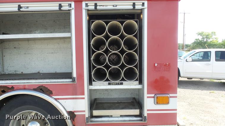 image for item DC1275 1998 Freightliner FL106 Business Class Mobile Air One emergency response truck