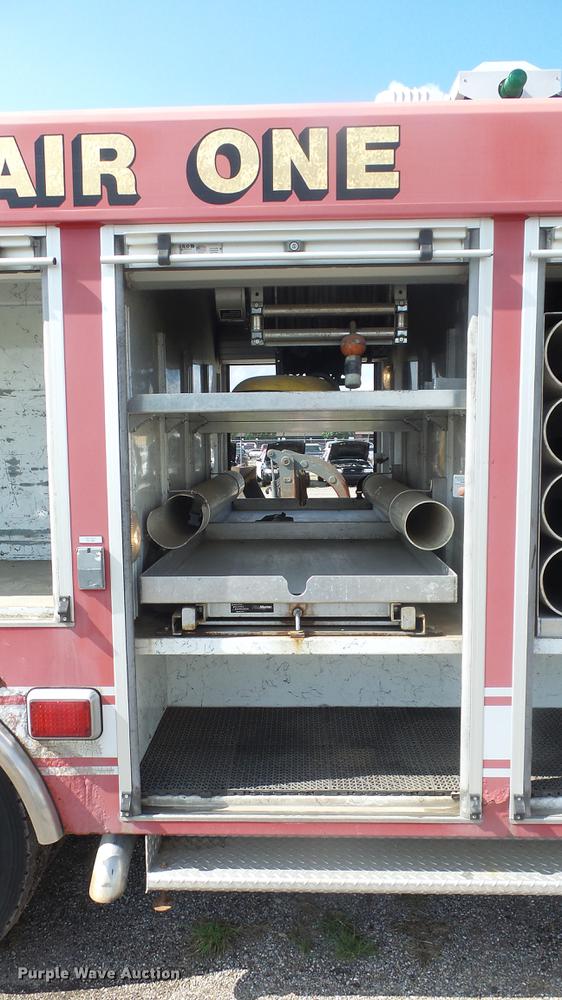 image for item DC1275 1998 Freightliner FL106 Business Class Mobile Air One emergency response truck