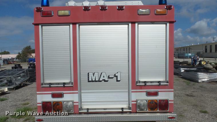 image for item DC1275 1998 Freightliner FL106 Business Class Mobile Air One emergency response truck